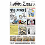Communiqué : mise en kiosque du Z Minus n°1 le vendredi 8 juin 2012 à 50 000 exemplaires