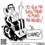 Le sticker à connards ;)